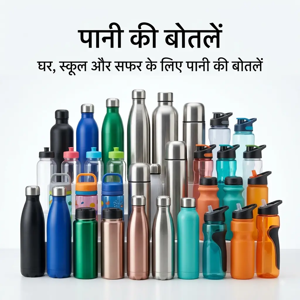 Water Bottles पानी की बोतलें