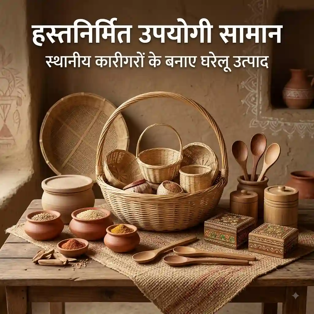 Handmade Baskets हाथ से बनी टोकरियाँ