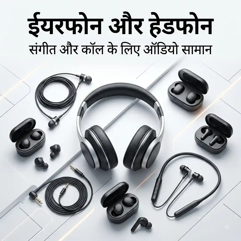 Earphones & Headphones ईयरफोन और हेडफोन