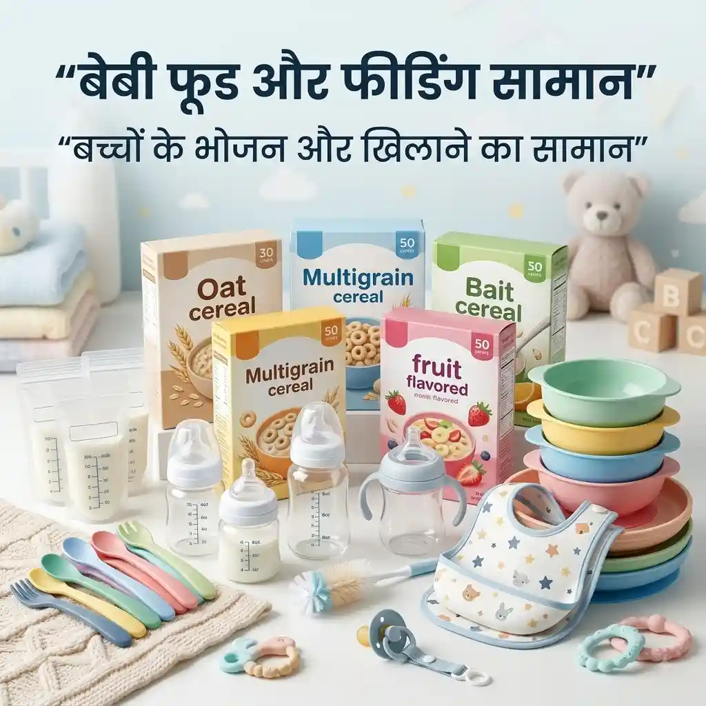 Baby Food & Feeding Essentials बेबी फूड और फीडिंग