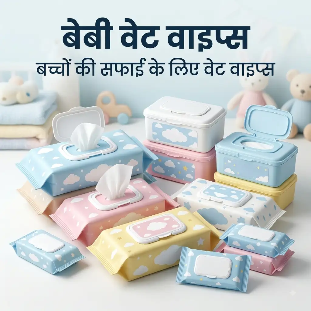 Baby Wet Wipes बच्चों के गीले वाइप्स