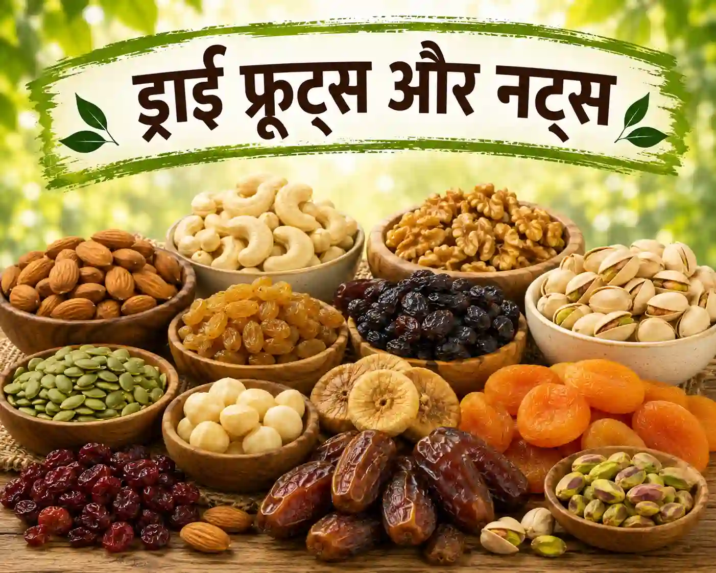 Dry Fruits & Nuts सूखे मेवे और मेवे