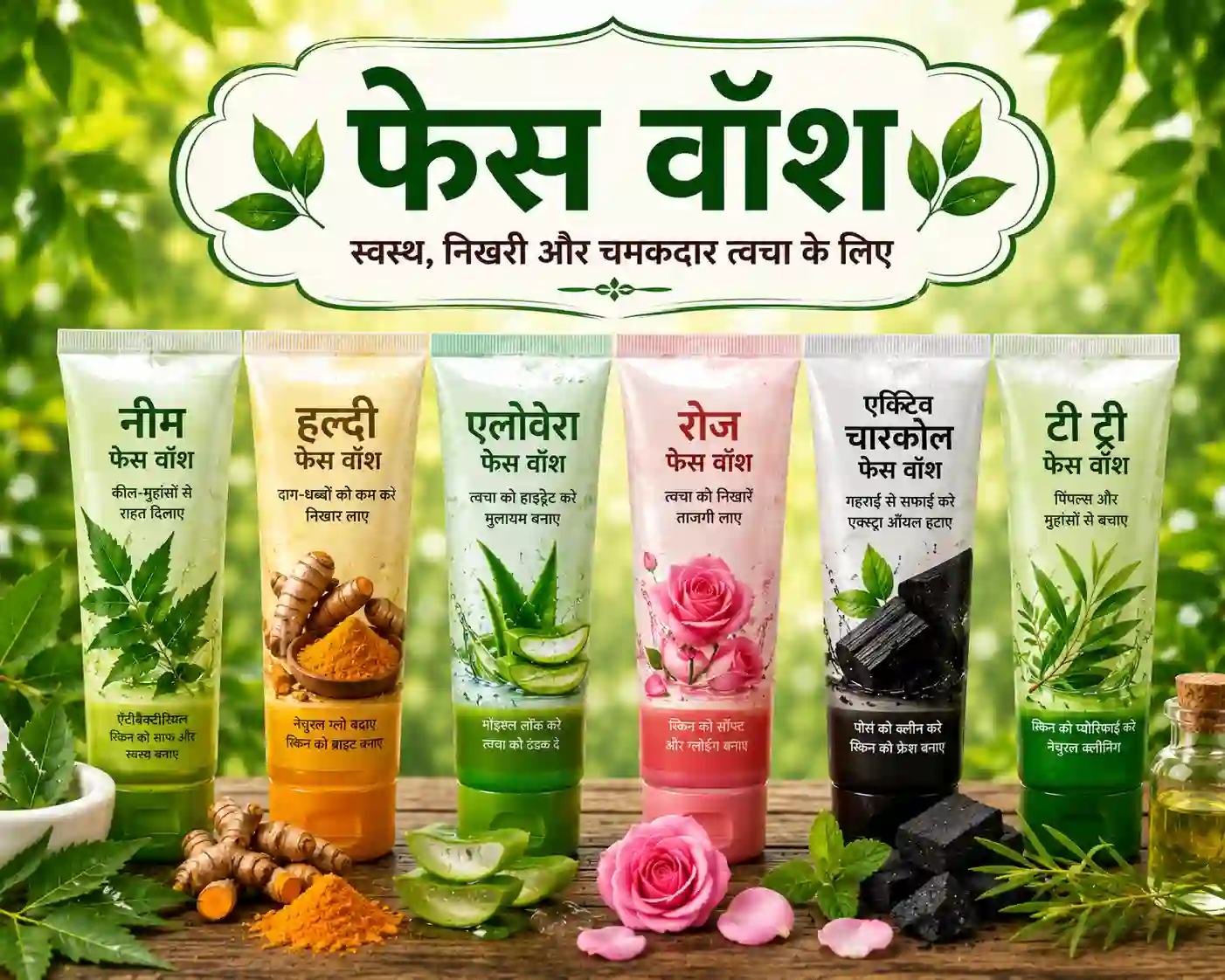 Face Wash फेस वॉश